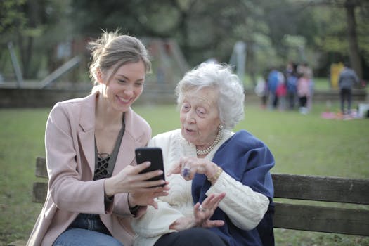 Mum and daughter at the park
