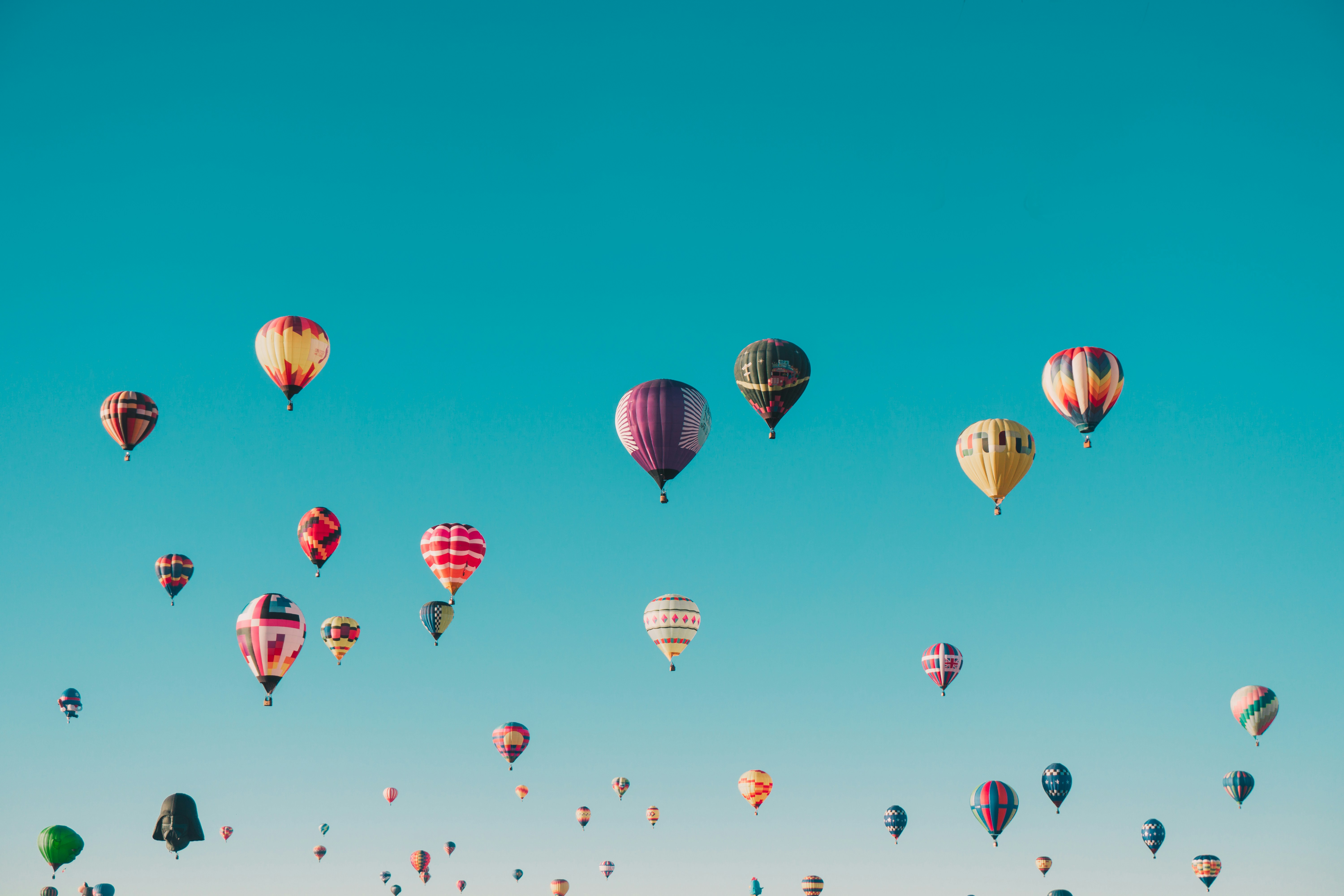 Image Ian Dooley. Hoty air balloons 